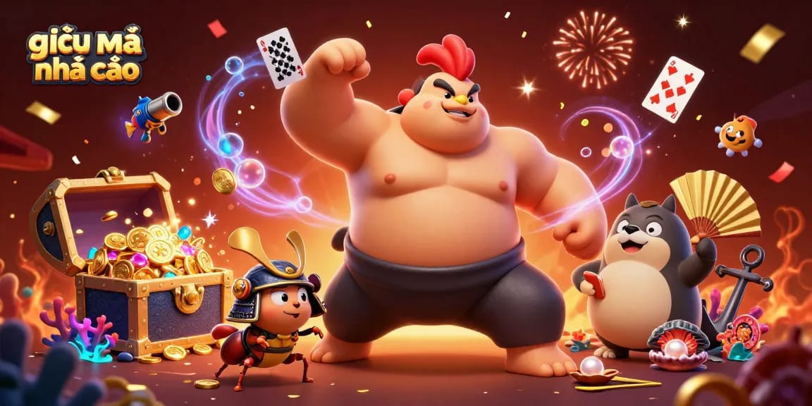 Engage in thrilling gameplay with giải mã nhà cái at a vibrant cartoon casino scene featuring powerful characters.