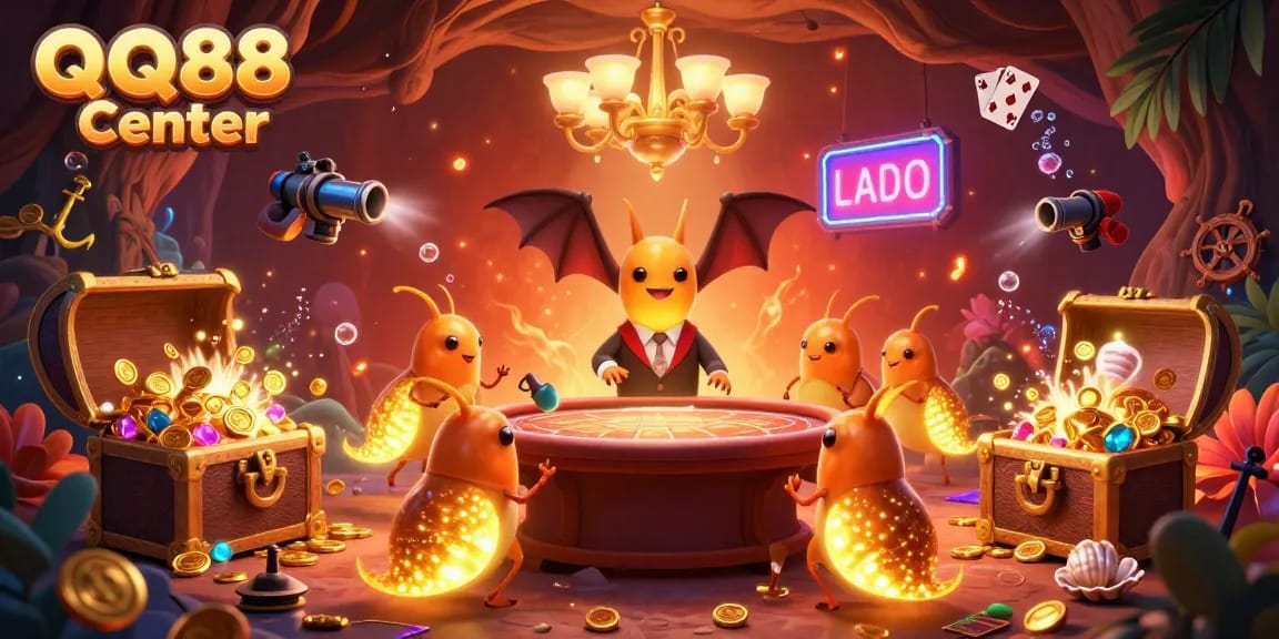 Illuminate your gaming experience with QQ88 Center's glowworm casino adventure featuring unique game elements.
