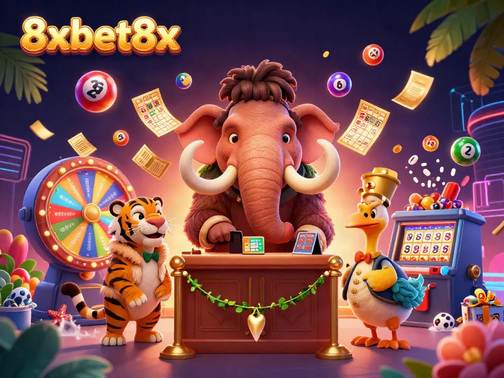 Experience winning at 8xbet8x with our 3D casino bouncer and vibrant lottery games.