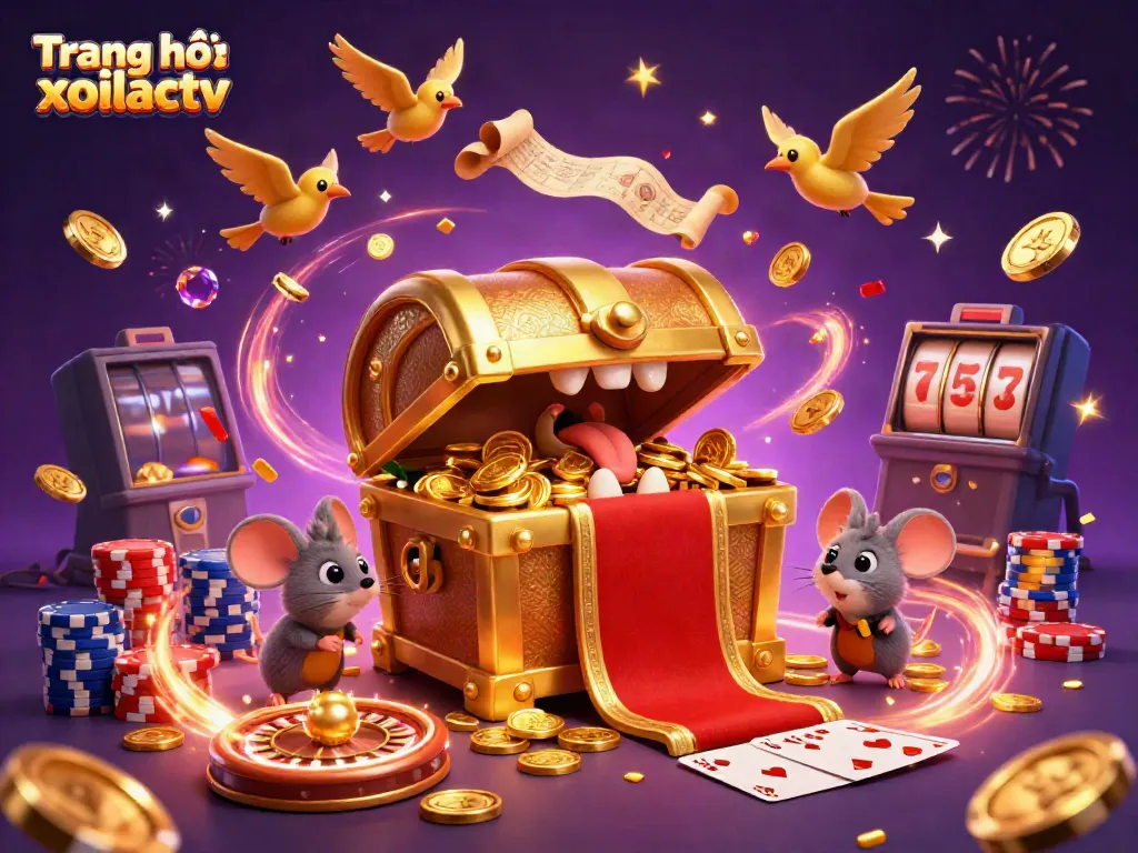 Experience thrilling gaming at Trang chủ xoilactv with exciting characters and vibrant casino elements.