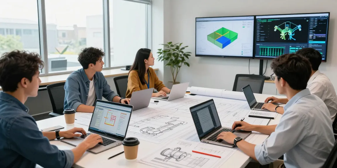 Piping Stress Analysis Canada in a modern engineering consultancy workspace with team collaboration.