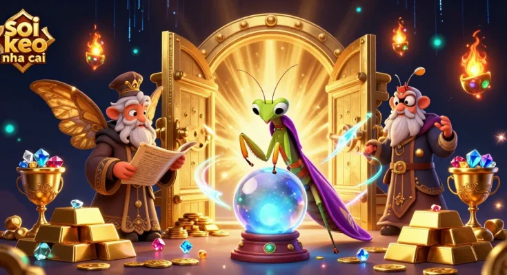 Engage in strategic betting with soi keo nha cai while exploring the enchanting fantasy of fortune telling and treasures.